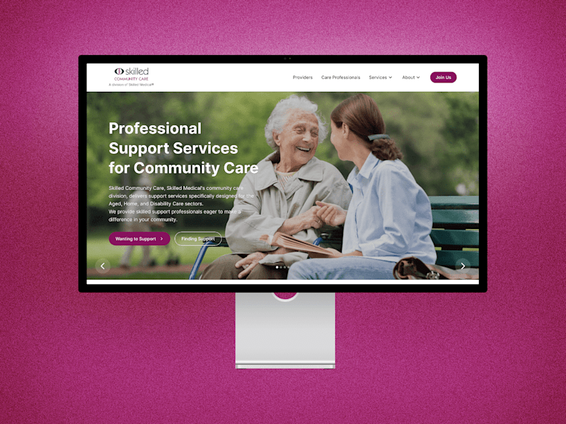 Cover image for Webflow Website For Care Providers