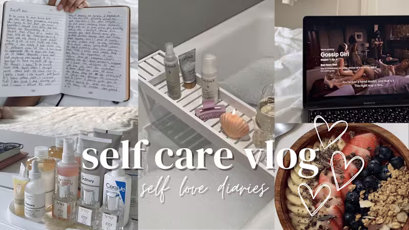 Cover image for Self Care Youtube Thumbnail