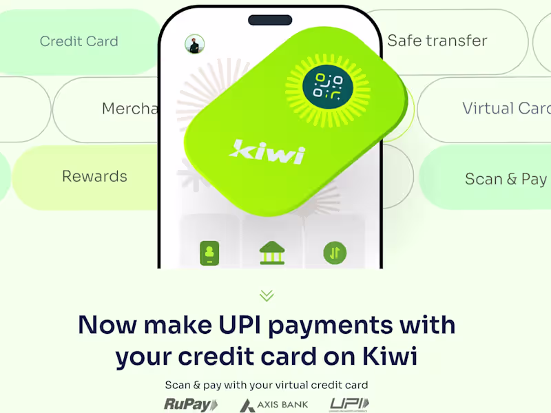 Cover image for Kiwi: A revolutionary virtual credit card