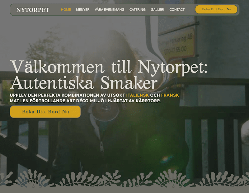 Cover image for Nytorpet - Bar & Bistro