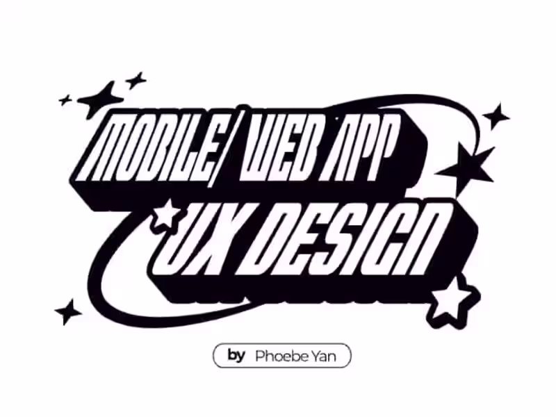 Cover image for Mobile / Web App UX Design