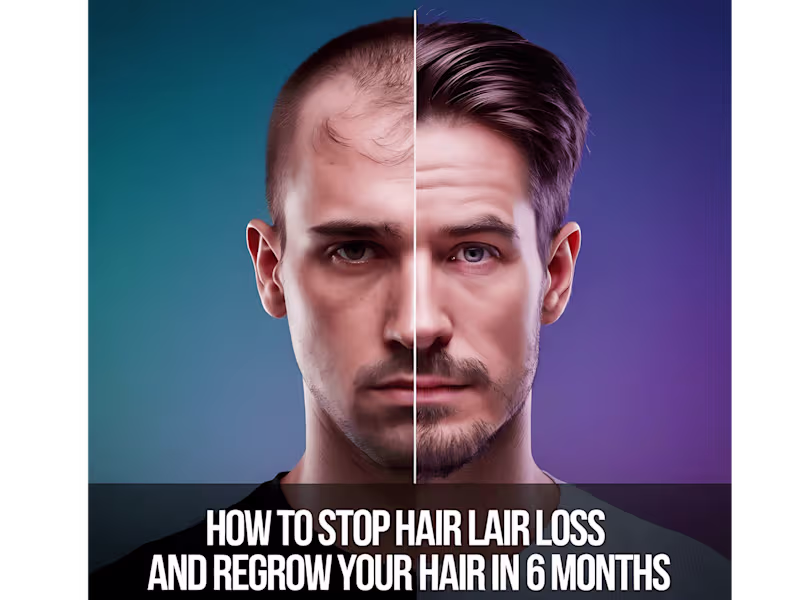 Cover image for How to stop Hair loss & Regrow your hairs in 6 Months - YouTube