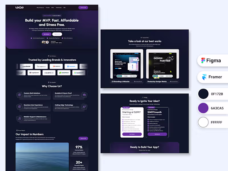 Cover image for Framer Agency | Landing Page