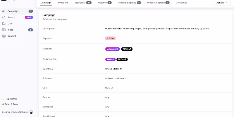 Cover image for I’ve been working with Outlier Protein - a refreshing, vegan...