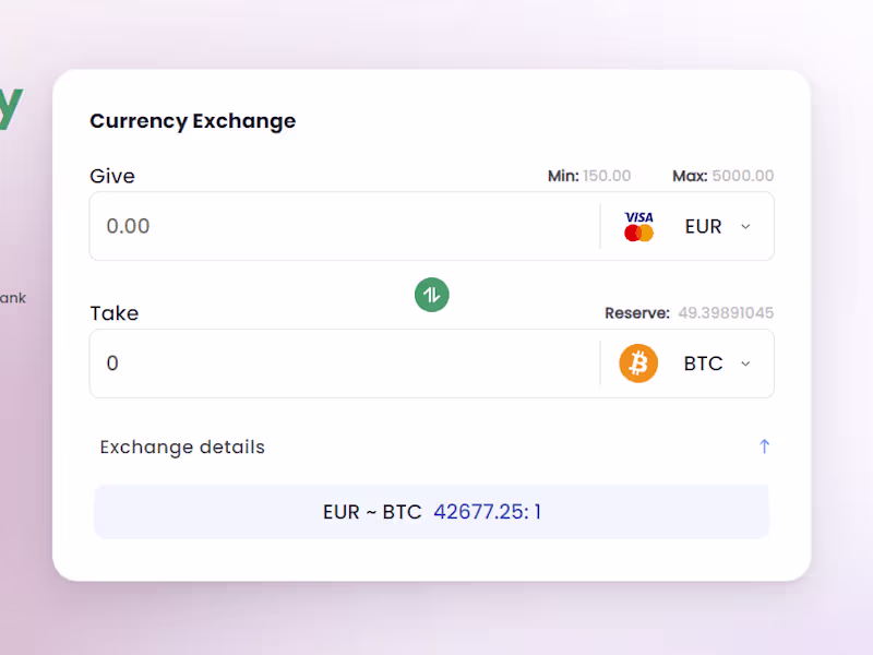 Cover image for Crypto Exchanger