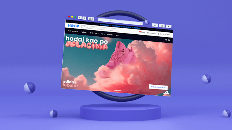 Cover image for UI/UX Design | Ecommerce Website for Sport Equipment