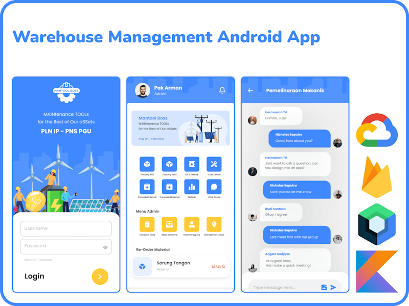 Cover image for Mantools - Warehouse Management Android App
