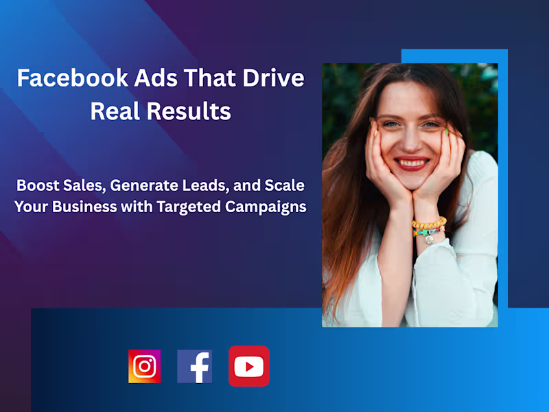 Cover image for Facebook Ads That Bring You Leads, Sales & Growth — Fast!