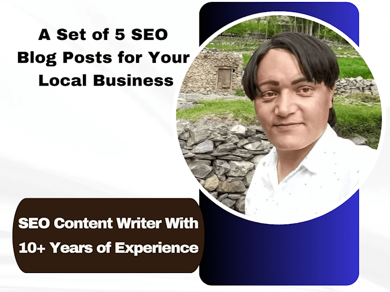 Cover image for A set of 5 SEO blog posts (700 words each)