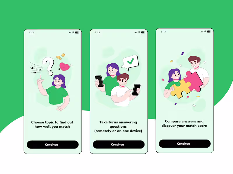 Cover image for Illustrations for QinQai app