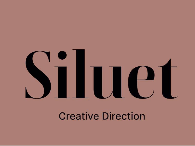 Cover image for Siluet – Creative Direction