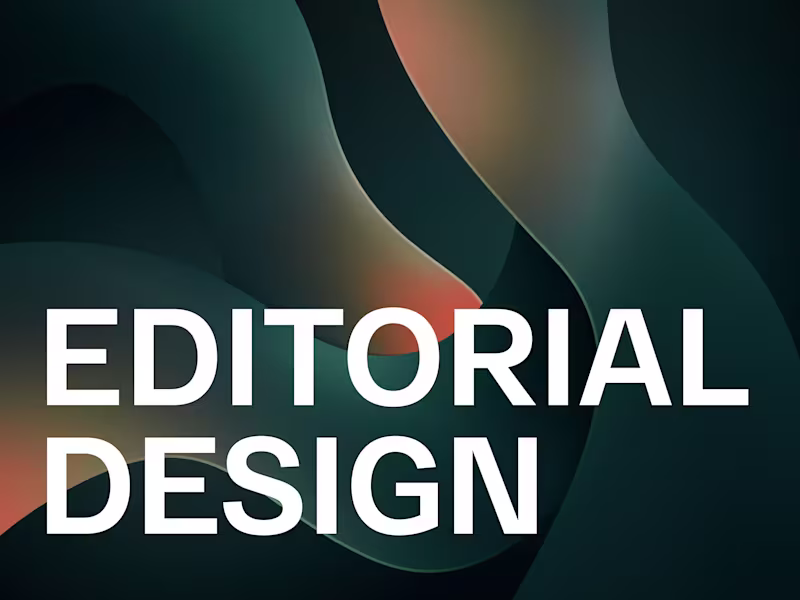 Cover image for Editorial Design 