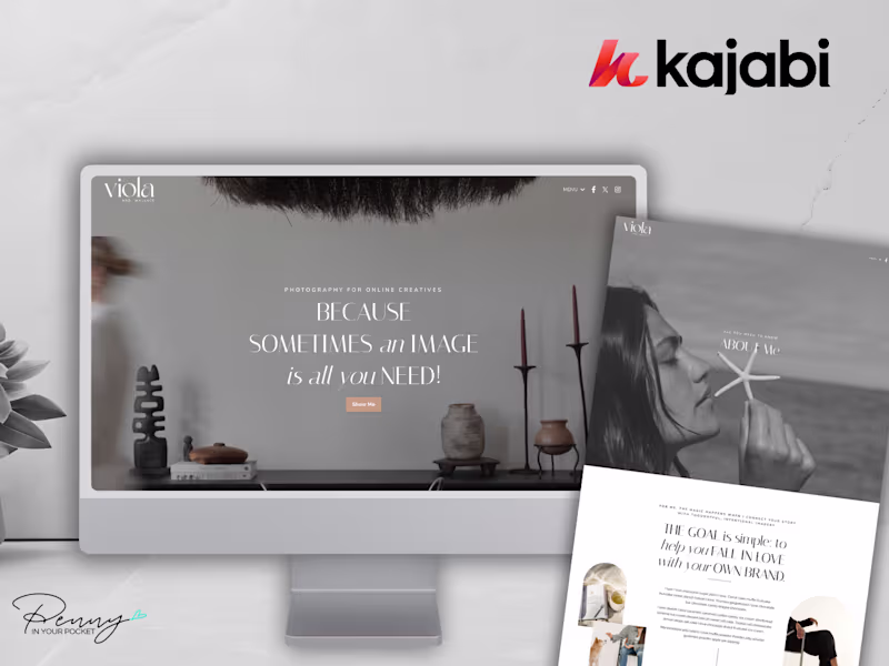 Cover image for Kajabi Website Template Development