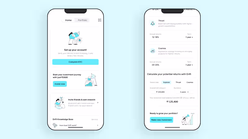 Cover image for Drift - Making crypto investment easy & accessible for beginners