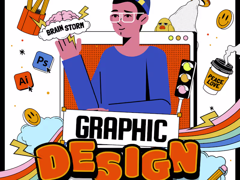 Cover image for Graphic Design: Elevate Your Brand with Distinctive Creativity.