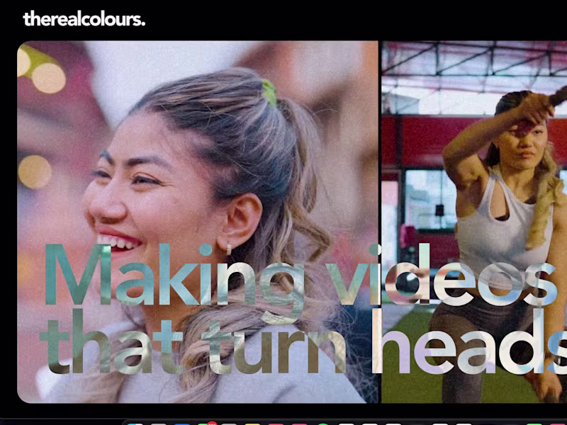 Cover image for The Real Colours