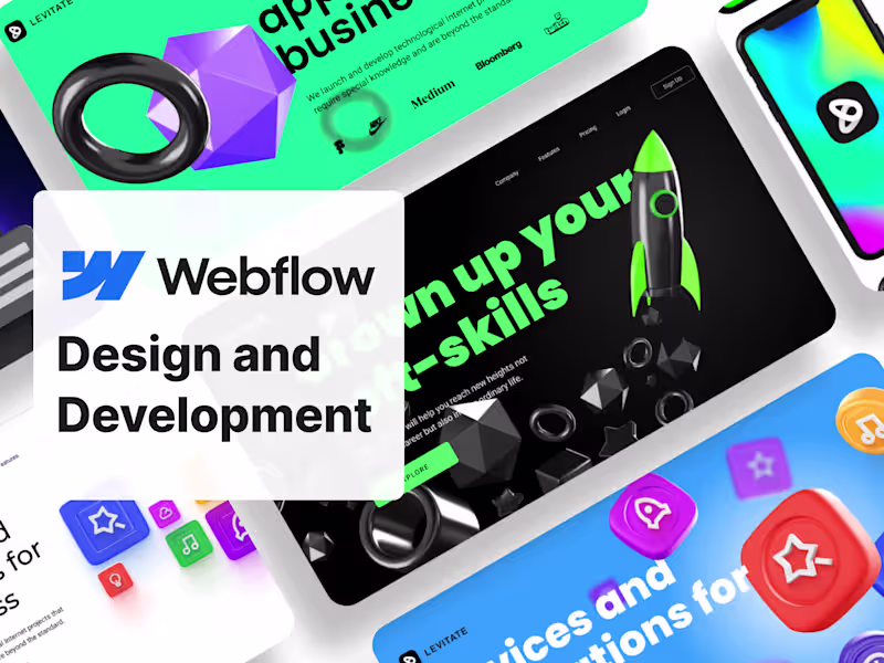 Cover image for Webflow Development and Design