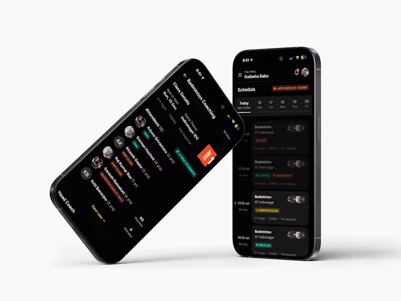 Cover image for Coach App Design for Game Theory