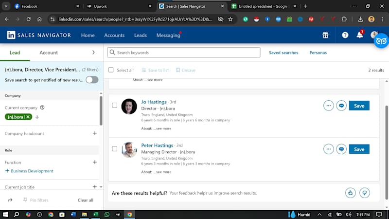 Cover image for I will do LinkedIn Decision Maker list building and c level b2b