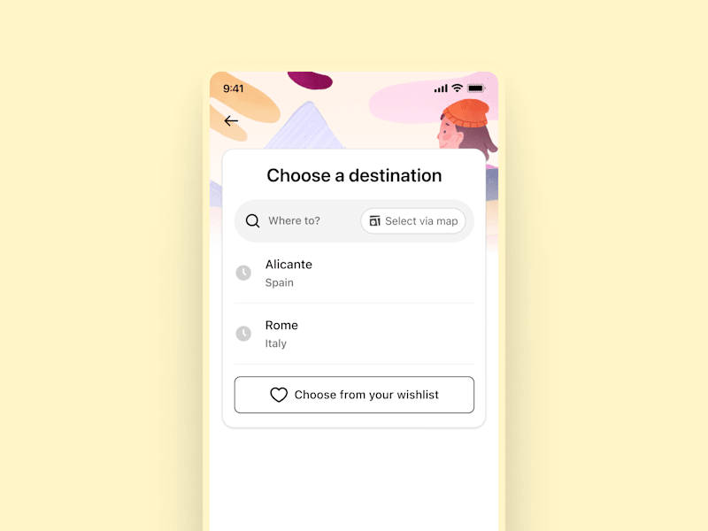 Cover image for Create a new trip