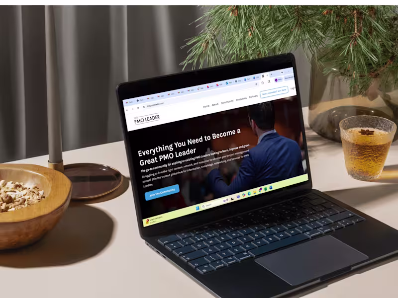 Cover image for The PMO Leader (thepmoleader.com (http://thepmoleader.com)) ...