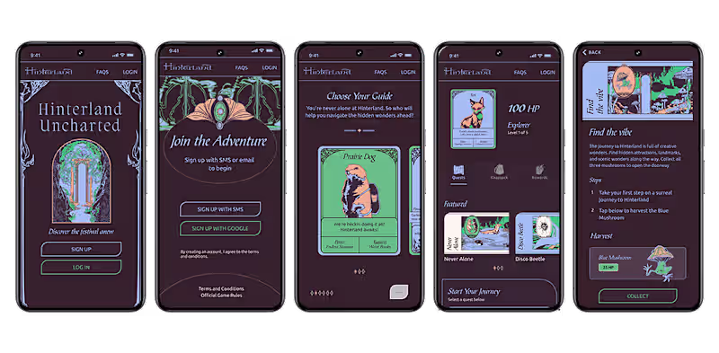 Cover image for Hinterland Uncharted Festival Experienc