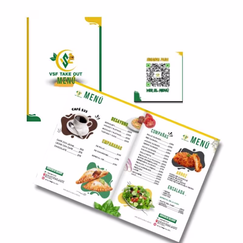 Cover image for Menú Digital + QR