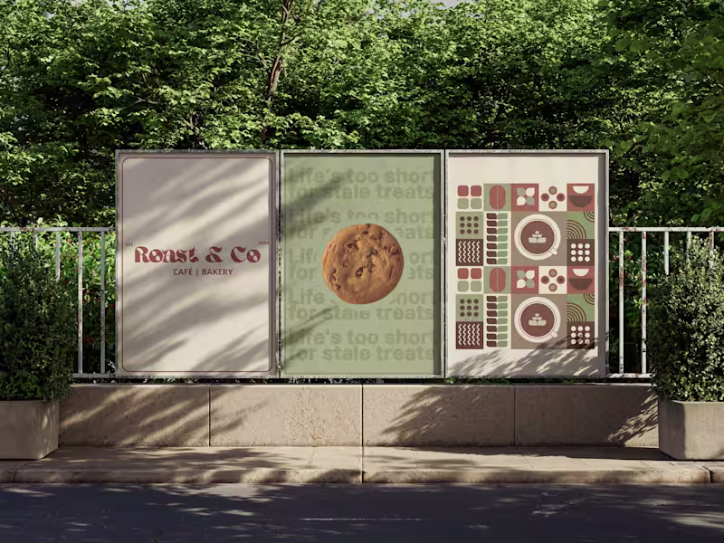 Cover image for Roast & Co: Warm Branding for a Cozy Café Experience