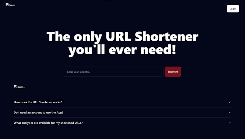 Cover image for URL Shortener