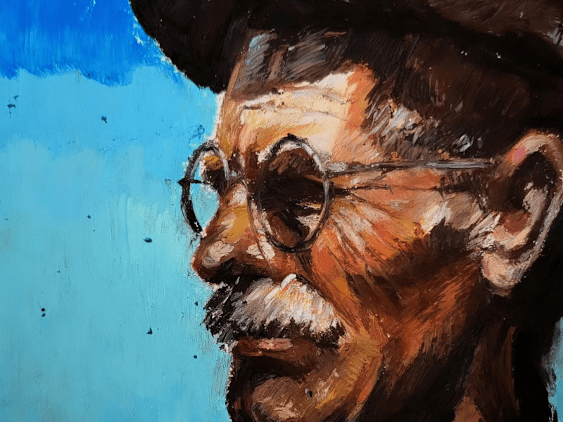 Cover image for Oil pastel practice on paper