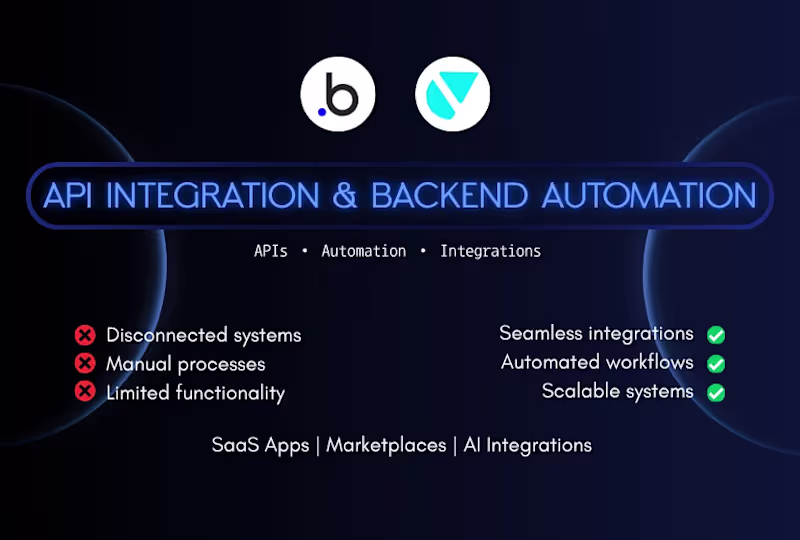 Cover image for ApI & Integration setup