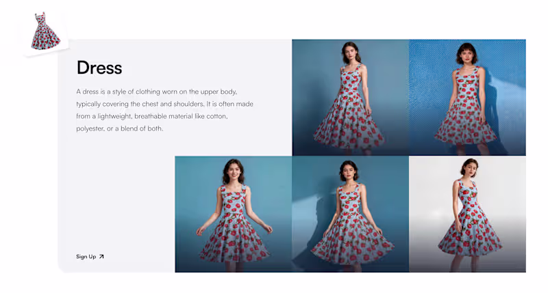 Cover image for Recently worked on Provamoda (https://provamoda.ai).