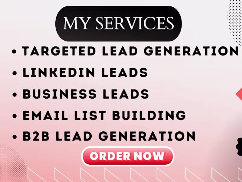 Cover image for Lead Generation | High-Quality Leads for Your Business 