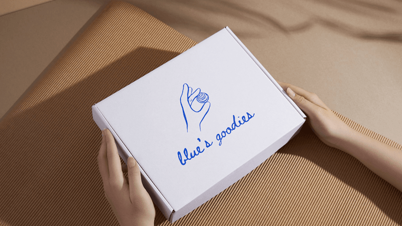 Cover image for Blue’s goodies - Catering branding