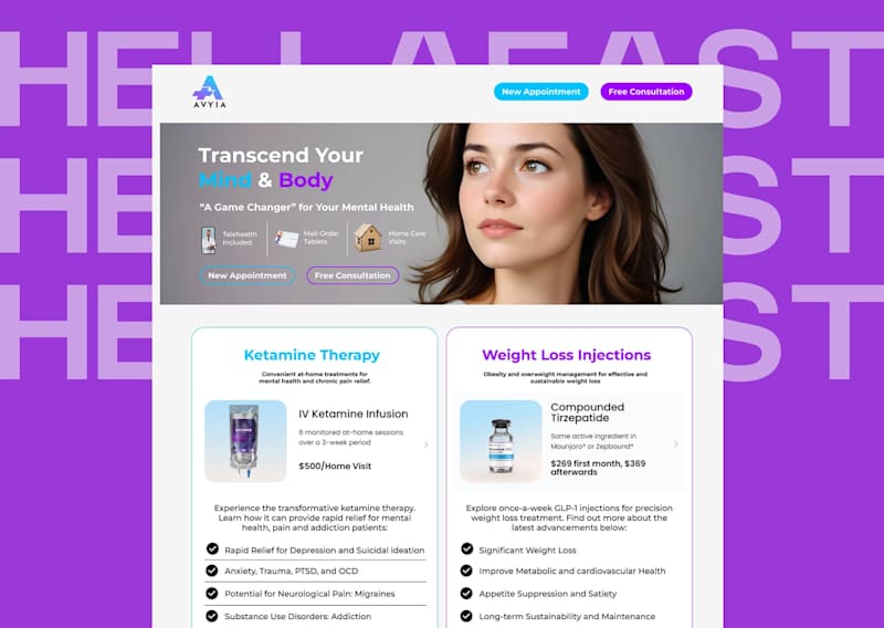 Cover image for WordPress + Elementor Pro Website / Medicine