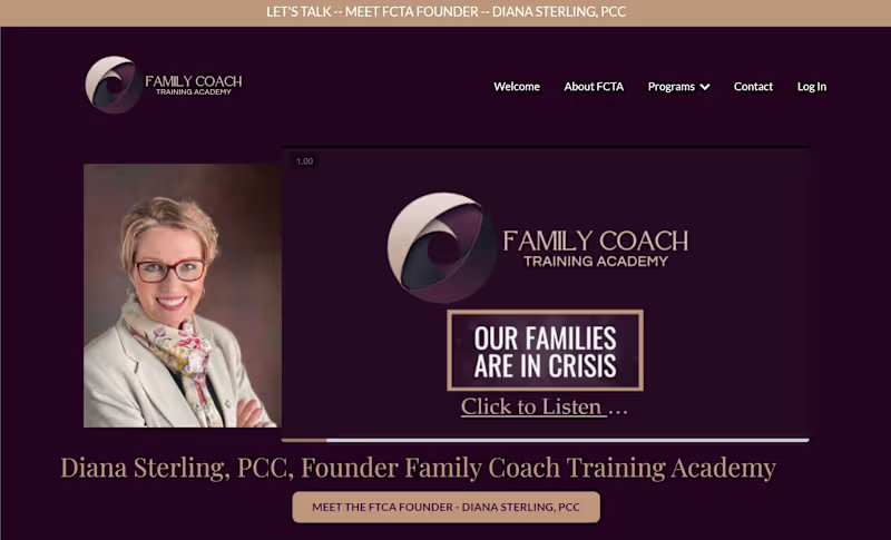 Cover image for Redesigned website to support online marketing