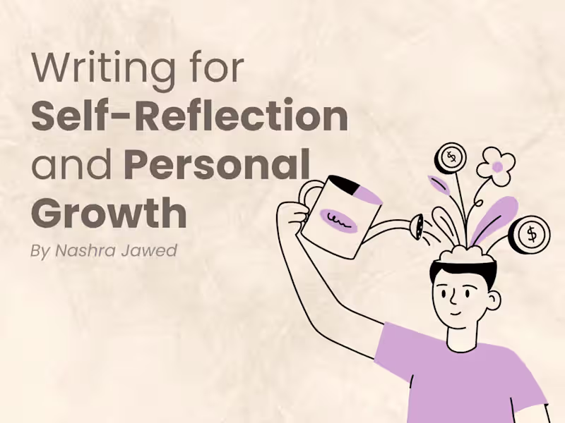 Cover image for Writing for Self-Reflection and Personal Growth
