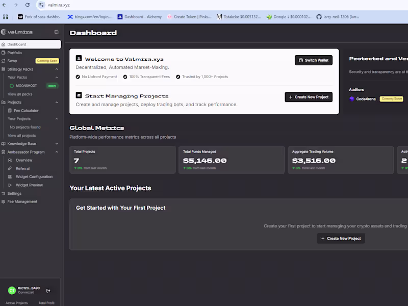Cover image for Universal Token launch & Trading Bots platform