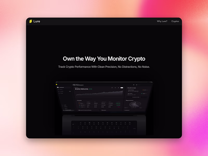 Cover image for Design and Development of Lure Website