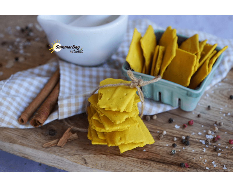 Cover image for Paleo Turmeric Crackers