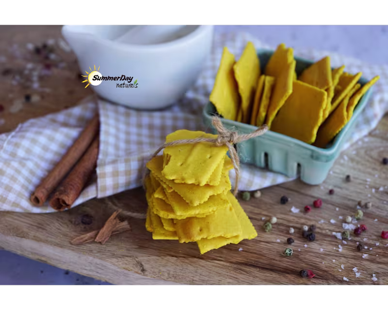 Cover image for Paleo Turmeric Crackers