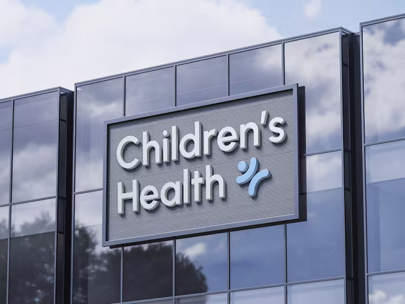 Cover image for Children's Health Visual Identity Rebrand