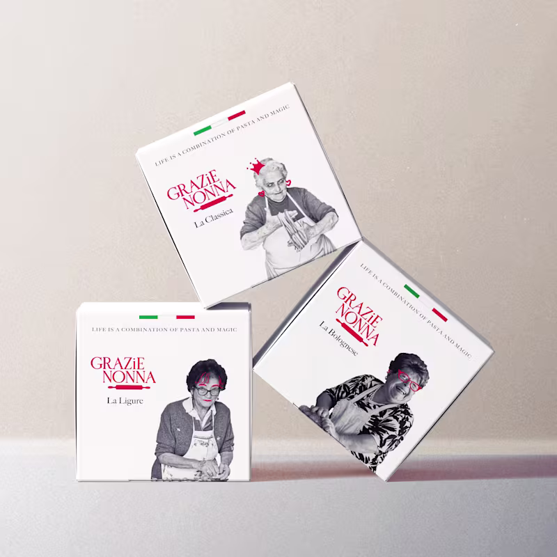 Cover image for Grazie Nonna
