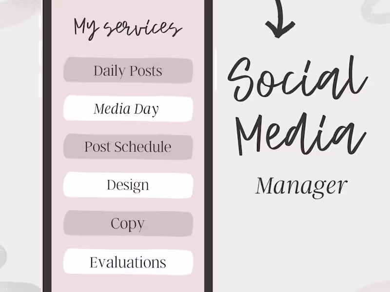 Cover image for Social Media Creator, Social Media Manager