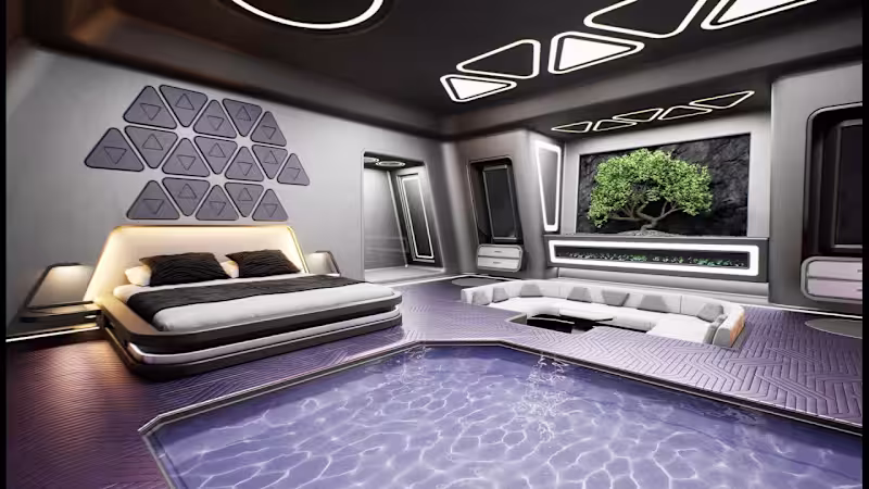 Cover image for Futuristic Suite | Unreal Engine 5 