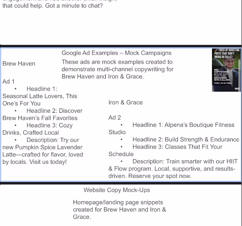 Cover image for Google Ad Campaign – Junk