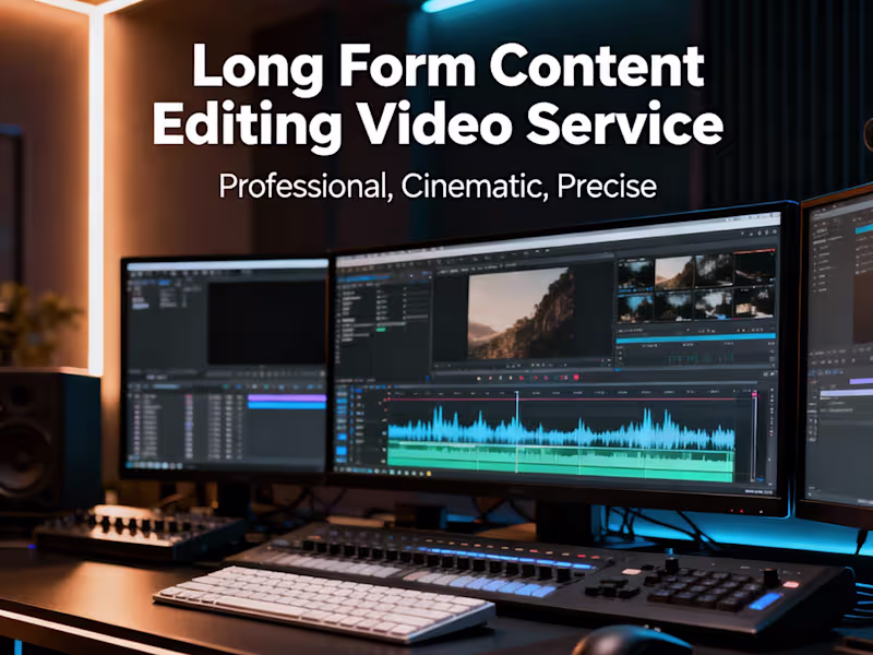 Cover image for Fully Edited Long-Form Videos