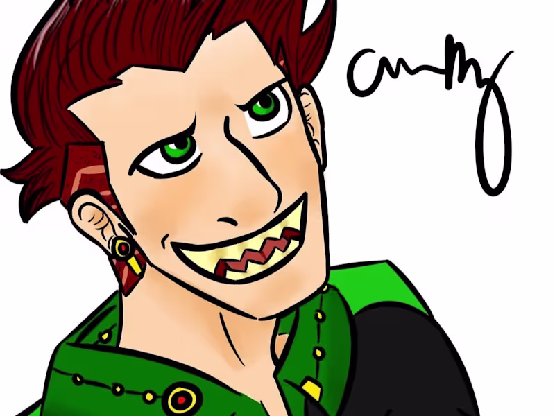 Cover image for Characters that speak before they move. I can design them.