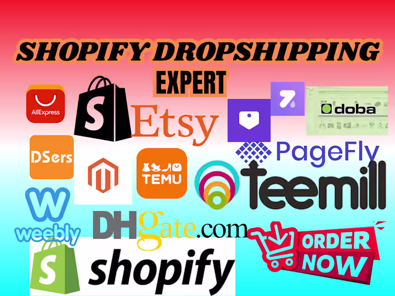 Cover image for build find shopify dropshipping website winning product store