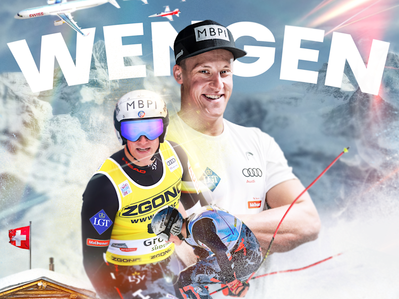 Cover image for Ski Athlete Poster Design
